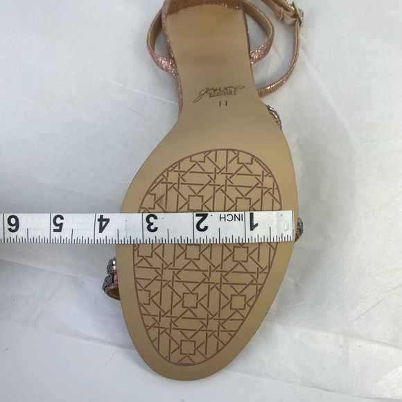 Dolce Vita Paily Pink Rafia Sandals Braided Straps Chunky Heels - Picture 15 of 16